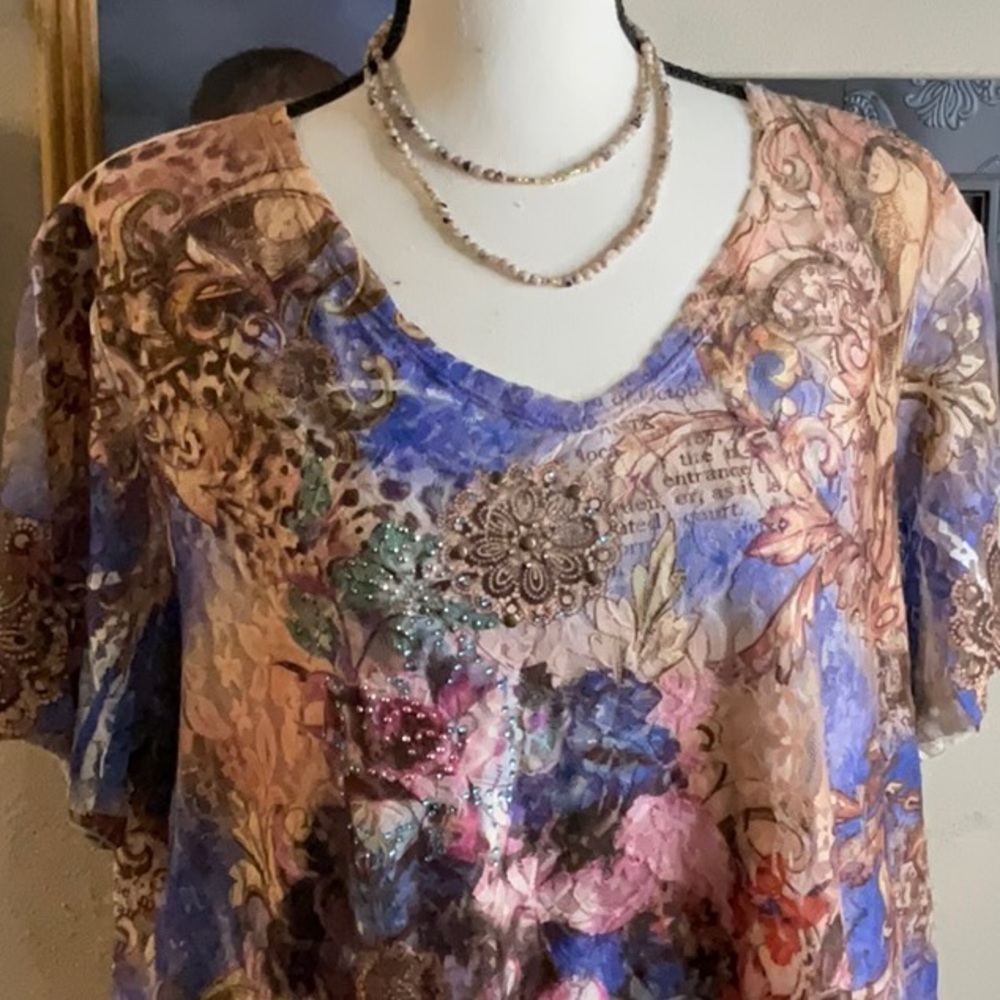 Dress Barn Short Sleeve Top